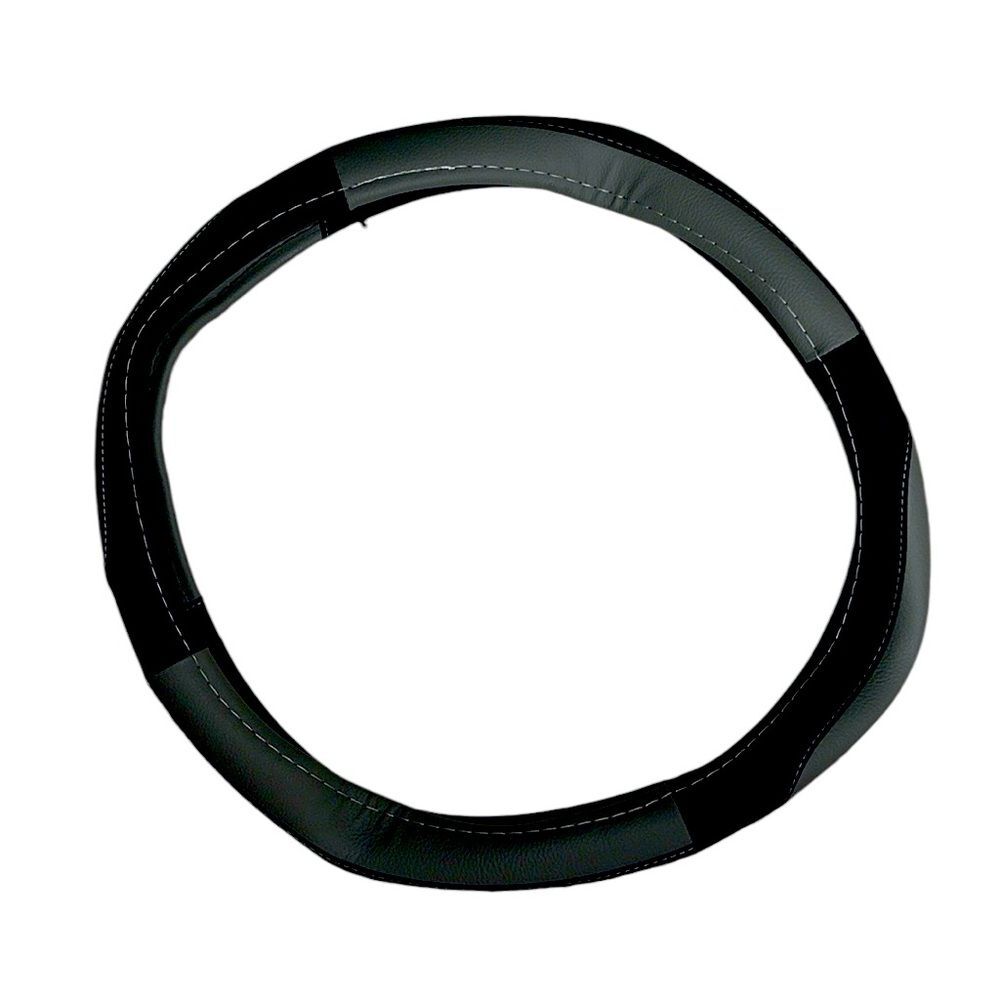 New steering wheel vegan leather cover approximately 16 inches diameter